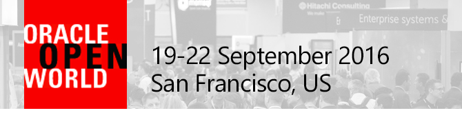 Oracle Open World is the perfect event for Oracle Customers, Partners, Developers, and Technology Enthusiasts.