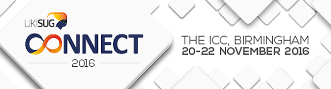 UKISUG Connect is the UK and Ireland's Biggest SAP Event. It's taking place in November at the ICC in Birmingham, UK